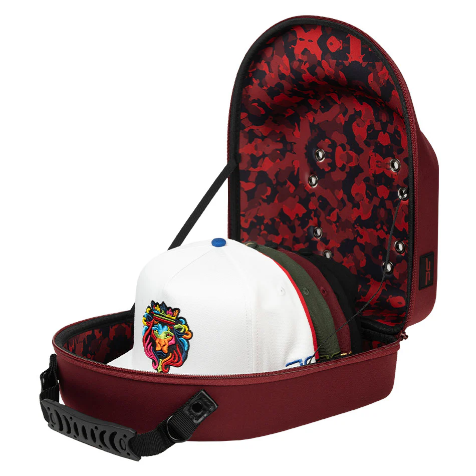 CAP CARRIER BURGANDY CAMO - Image 3